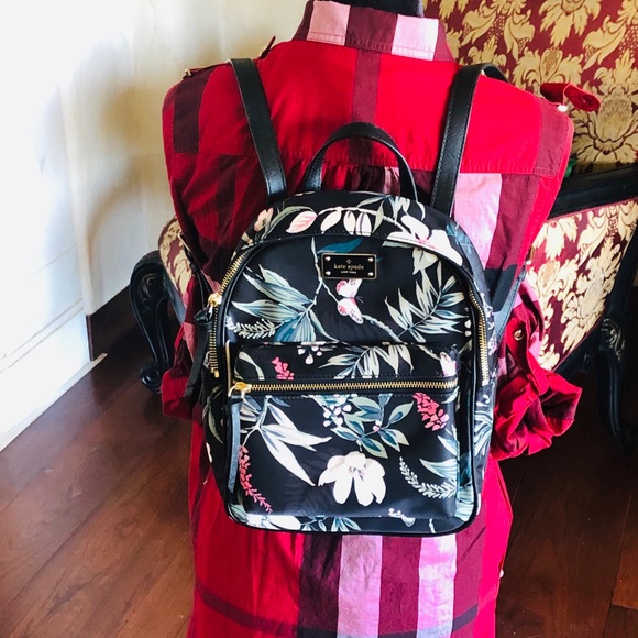 kate spade Handbags - NWT Kate spade botanical Bradley mini backpack